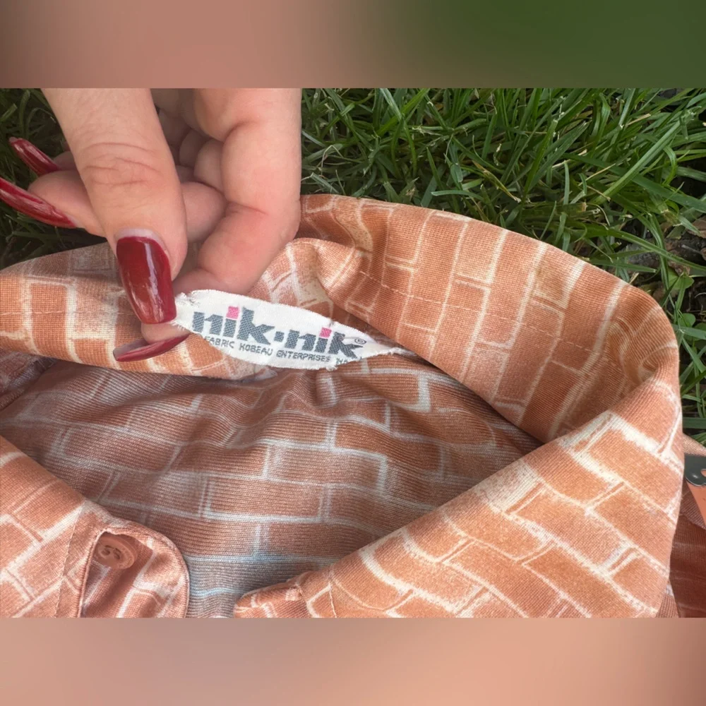 70s Vintage Nik Nik Rockstar Pinball Disco Shirt - Picture 3 of 11